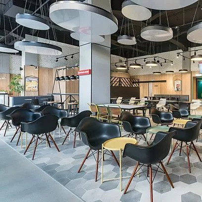 Вентиляция в интерьере ресторана