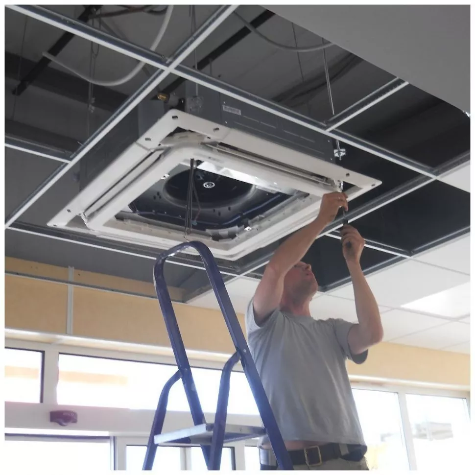 Вентиляция потолочная встраиваемая в потолок