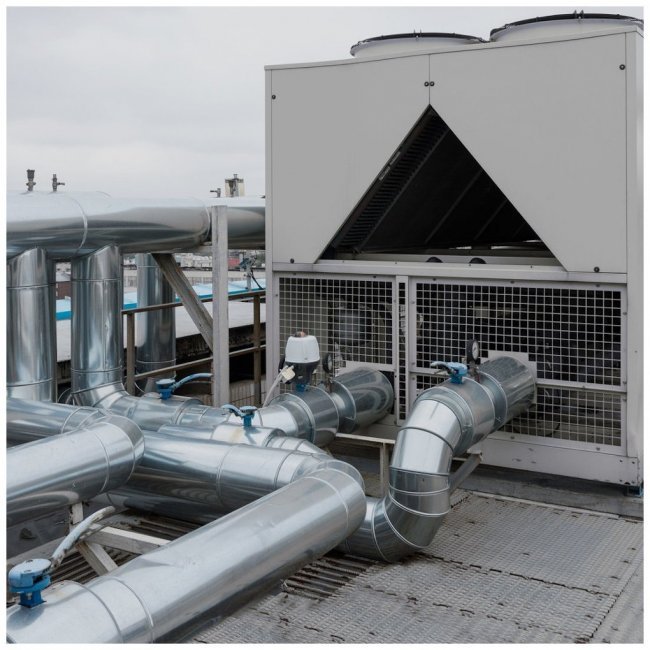 Работа системы чиллер фанкойл